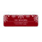 Cheerful Christmas | Red and White Snowflakes