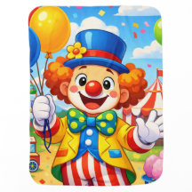 Cheerful Circus Clown