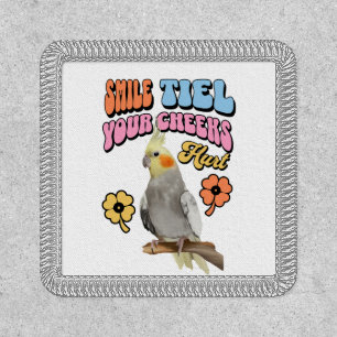 Cheerful Cockatiel Parrot  Patch