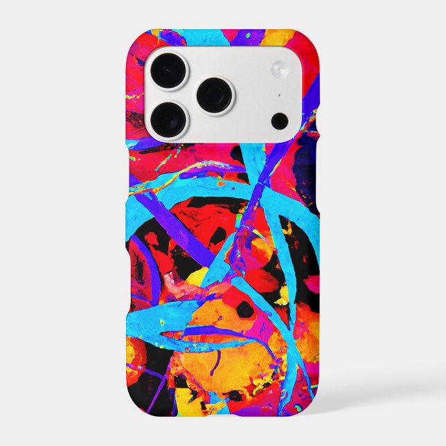 Cheerful Colorful Pattern Play Iphone Case (Back)
