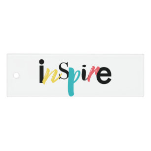 Cheerful, creative, modern typography of Inspire Ruler