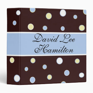 Cheerful Dots Baby Album Binder