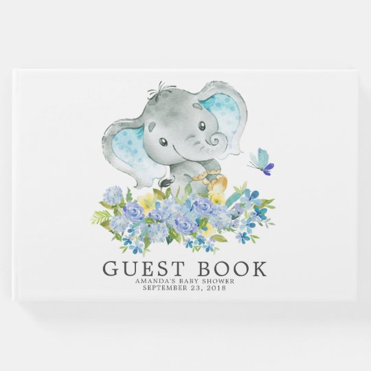 Cheerful Elephant Baby Shower Guest Book Zazzle Com Cheerful Elephant Baby Shower Guest Book Zazzle Com