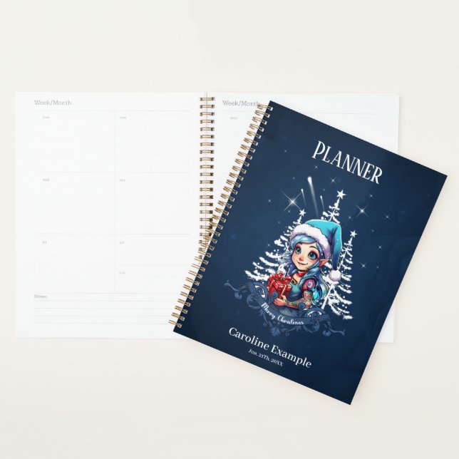 Cheerful elf   planner (Display)