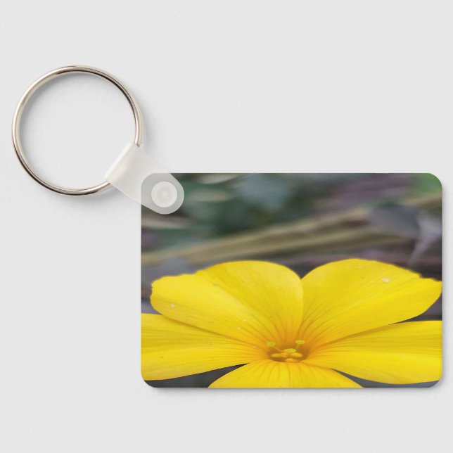 Cheerful Floral Keyring for Keys, Bags & Gifts (Back)