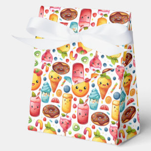  Cheerful funny cute sweets  Favor Boxes
