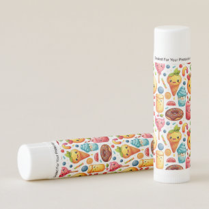 Cheerful funny cute sweets Lip Balm