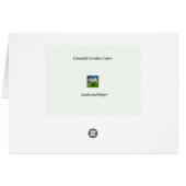 Cheerful Garden Colors Cards (Back Horizontal)