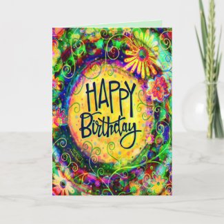 Cheerful Happy Birthday! Card