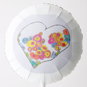 Cheerful Heart by Lydia's Art Sangria Balloon