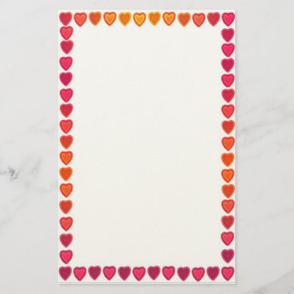 Cheerful Hearts Stationery
