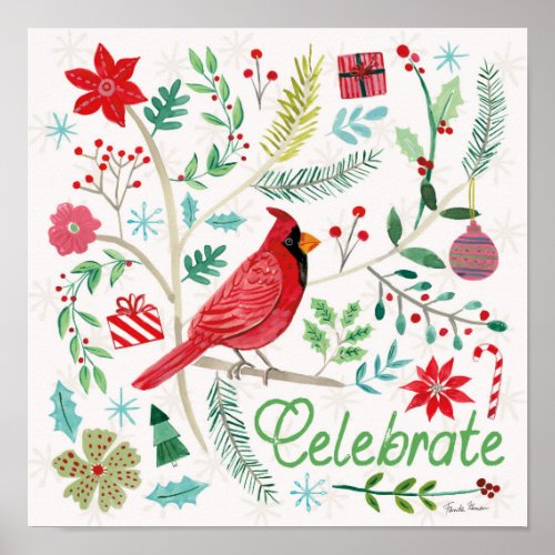 Cheerful Holiday _ Celebrate Poster