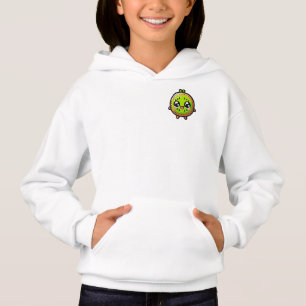 Cheerful Kawaii Kiwi - Cute Smiling Fruit  Hoodie