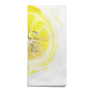 cheerful lemon napkins