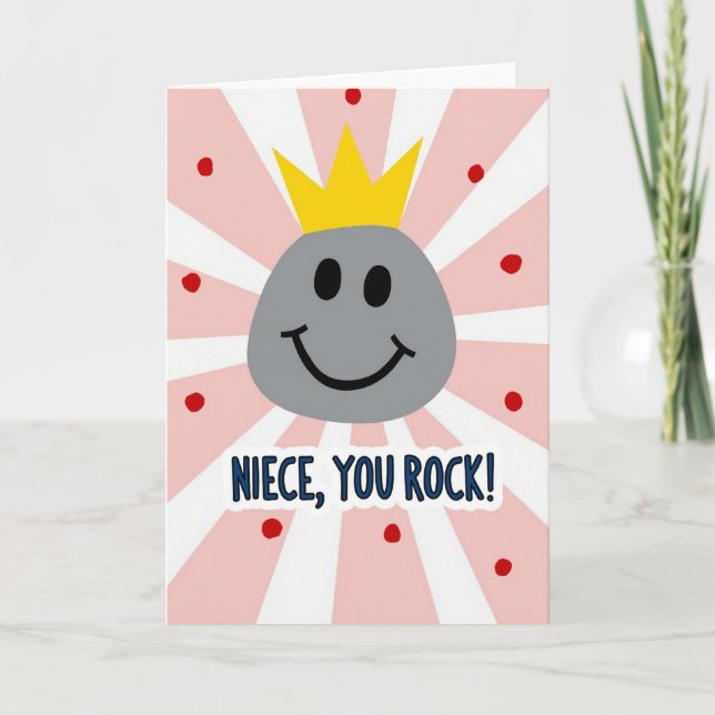 Cheerful Mothers Day Crown Card (Front)