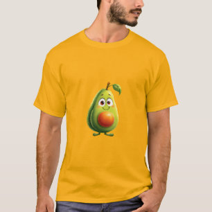 Cheerful Pear Mascot T-Shirt