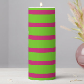 Cheerful Pillar Candle