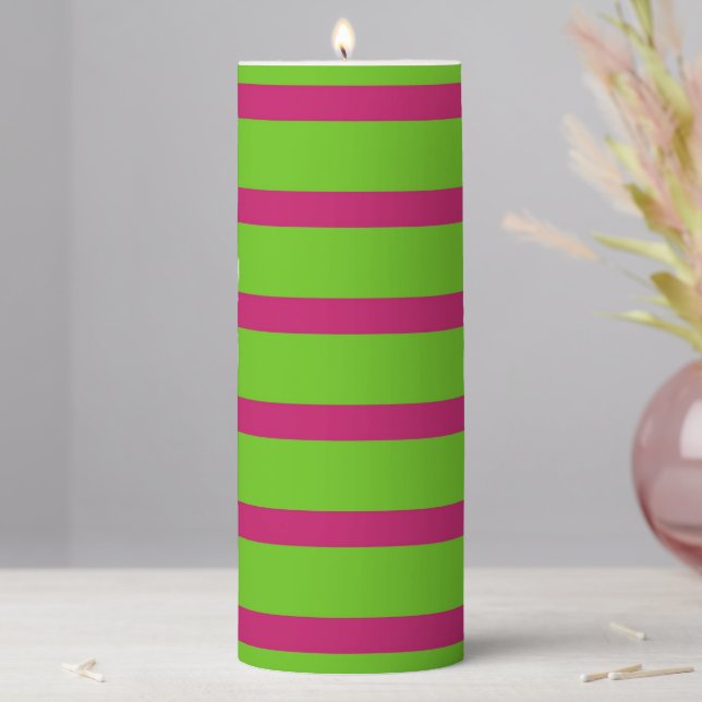 Cheerful Pillar Candle (In Situ)
