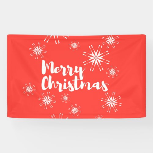 Cheerful playful design of Merry Christmas Banner