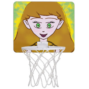 Cheerful Popcorn Anime Merry Mini Basketball Hoop