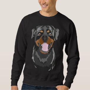 Cheerful Rottweiler Happy Sweatshirt