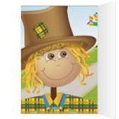 Cheerful Scarecrow Cards (Inside (Left))