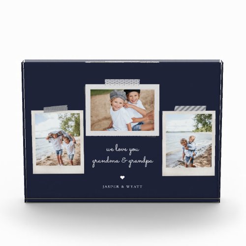 Cheerful Sentiments Snapshot Photo Block