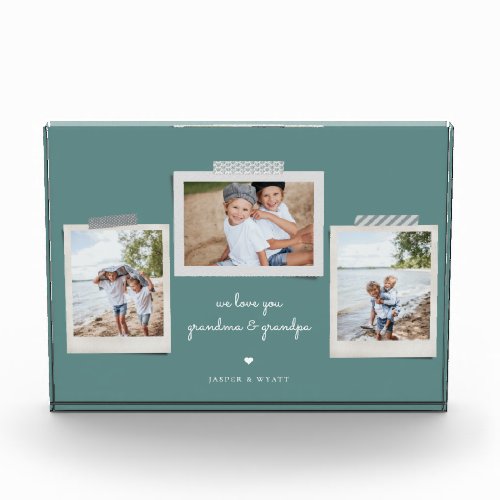 Cheerful Sentiments Snapshot Photo Block