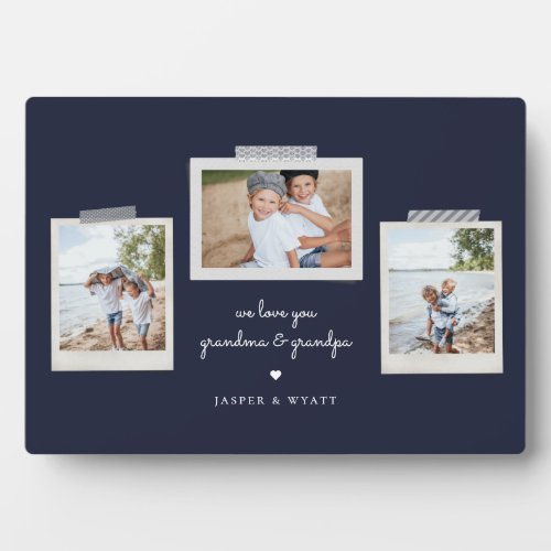 Cheerful Sentiments Snapshot Photo Plaque