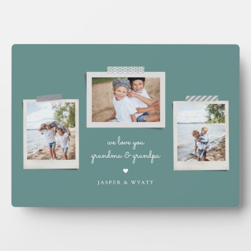 Cheerful Sentiments Snapshot Photo Plaque