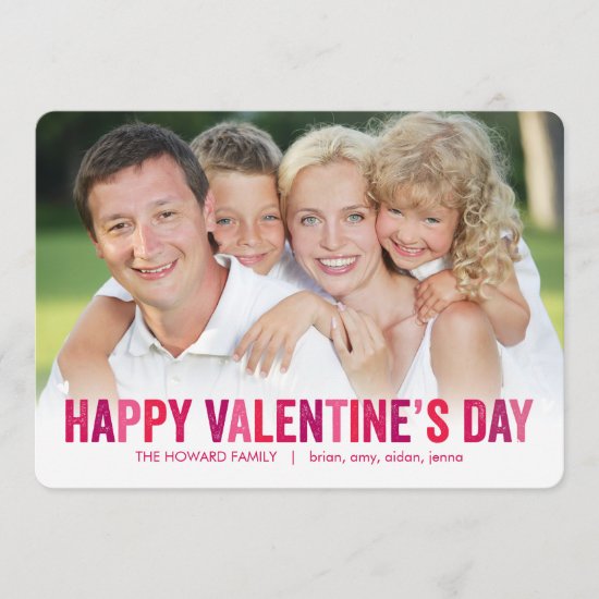 Cheerful Shades Valentine's Day Photo Cards