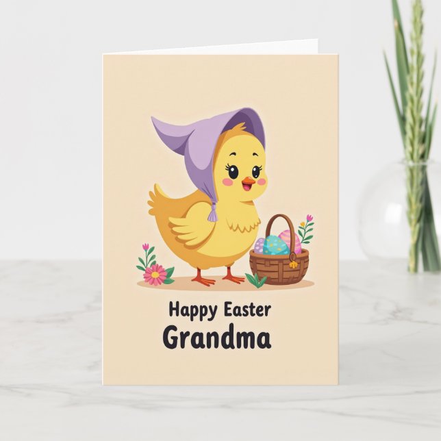Cheerful Spring Avian Greeting Card (Front)