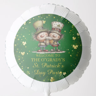 Cheerful St. Patrick’s Day Party Illustration Balloon