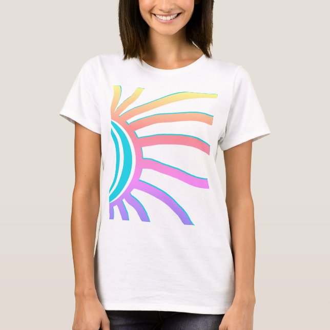 Cheerful Sun  T-Shirt (Front)
