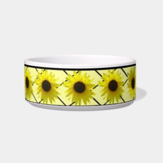 Cheerful Sunflower Bowl