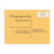 Cheerful Sunflower Navy Blue Wedding RSVP