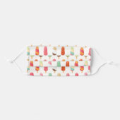 Cheerful Sweets icecreams popsicles Adult Cloth Face Mask (Front, Folded)