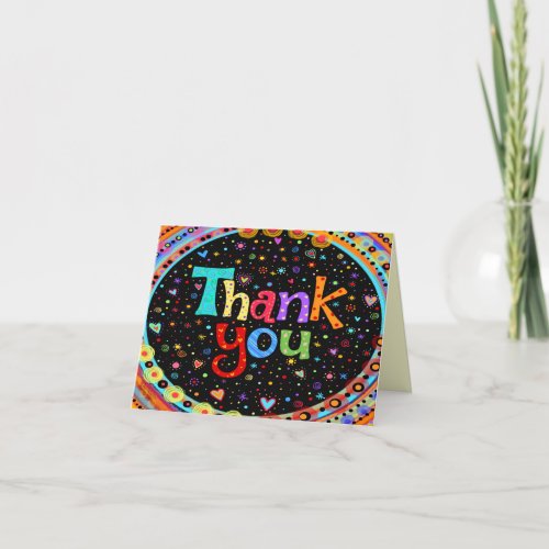 Cheerful Thank You Inspirivity Thank You Card