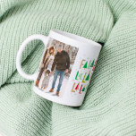 Cheerful Trees Christmas Photo Mug<br><div class="desc">Customize this mug with your photo and text to make a one of a kind holiday gift for a loved one or for yourself. Matching holiday cards and other items are available at our store or upon request. Design©www.berryberrysweet.com</div>