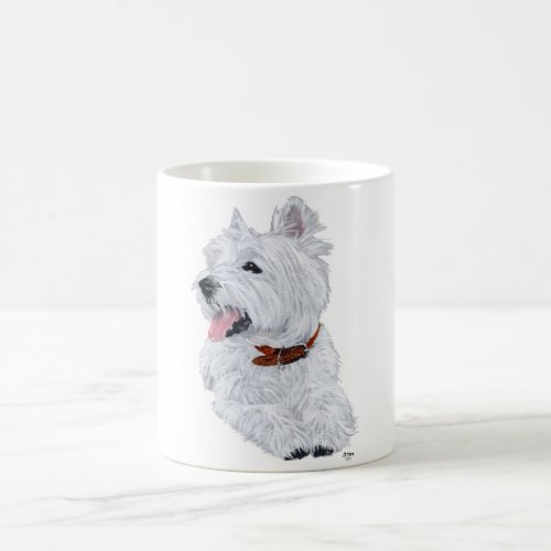 Cheerful West Highland White Terrier Coffee Mug
