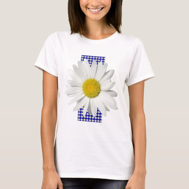 Cheerful White Daisy Shirt (Front)