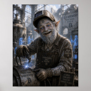 Cheerfulness / Welder / Abandoned Brewery Poster