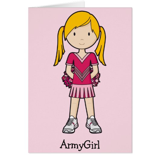 CheerGirl Cards (Front)
