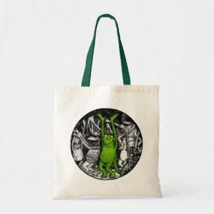 Cheering Frogs Tote Bag