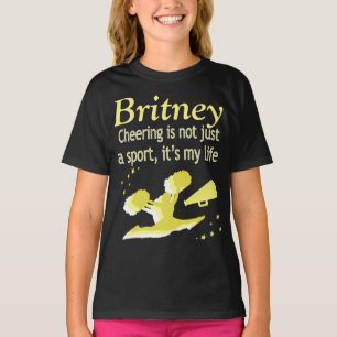 CHEERING IS NOT JUST A SPORT ITS MY LIFE T SHIRT