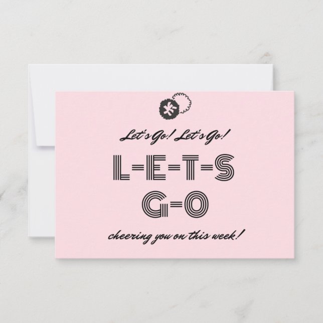 Cheering You On - Chemo Cards of Encouragement (Front)