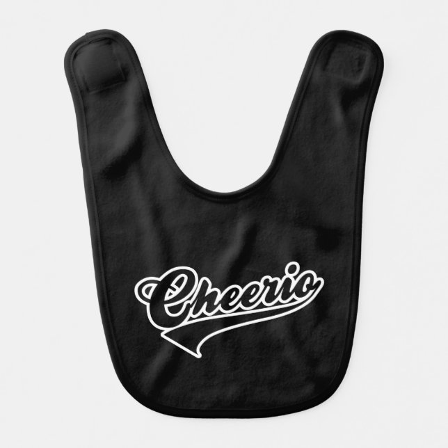 Cheerio Baby Bib (Front)