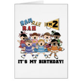 Cheerleader 2nd Birthday Tshirts and Gifts (Front)