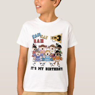 Cheerleader 3rd Birthday T-shirts and Gifts