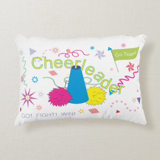 Cheerleader accent pillow